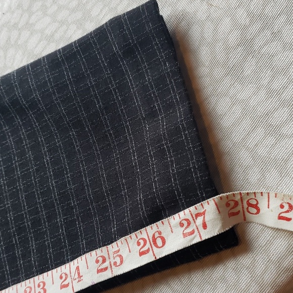 Dalia Black with White Stripes Pull-on Ponte Pant Leggings Size S - Picture 9 of 9